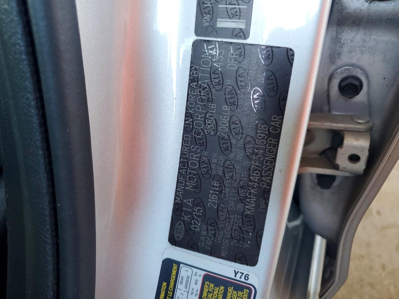 2015 KIA FORTE LX photo 23