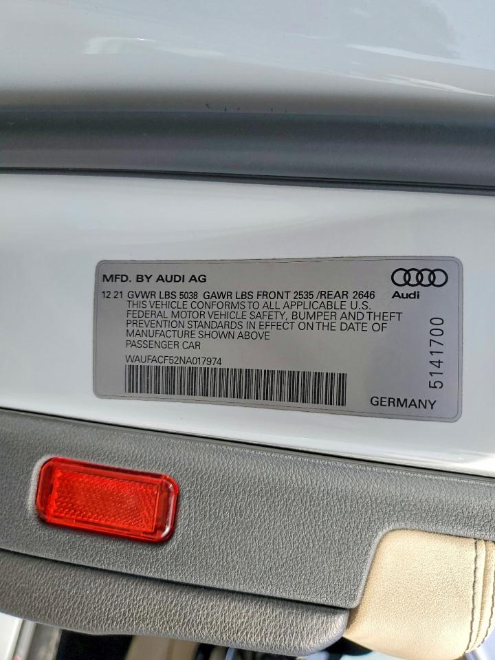2022 AUDI A5 PREMIUM PLUS 45 photo 37