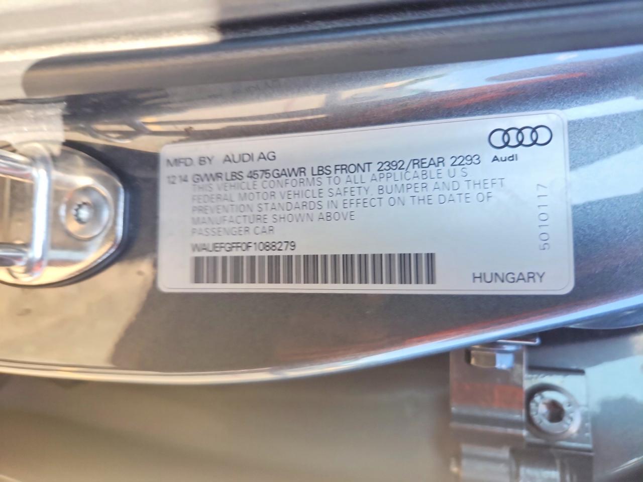 2015 AUDI A3 PREMIUM PLUS photo 23