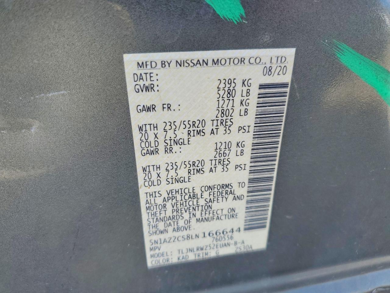 2020 NISSAN MURANO SL photo 40