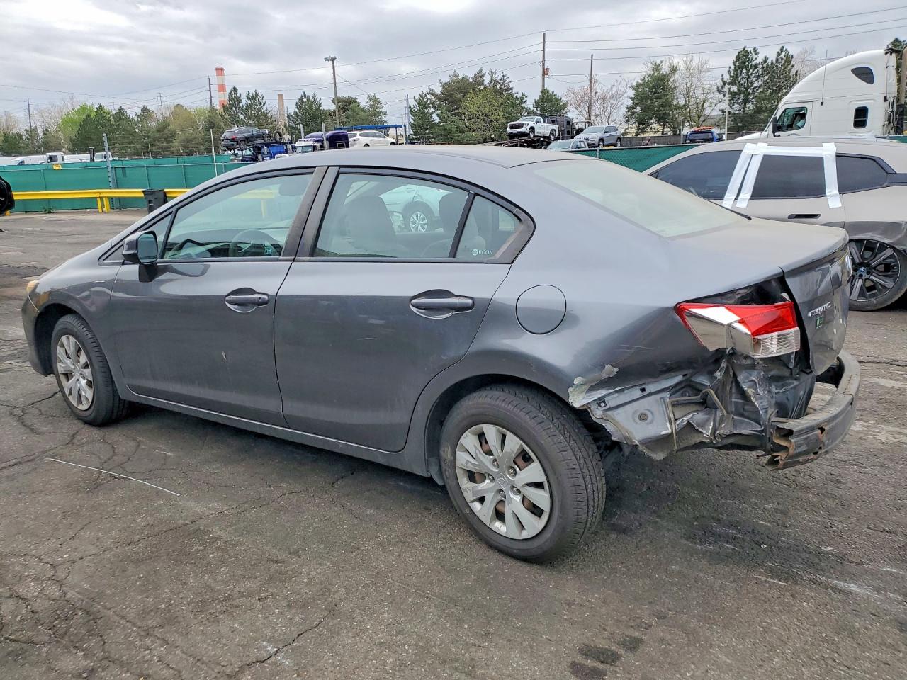 2012 HONDA CIVIC LX photo 2