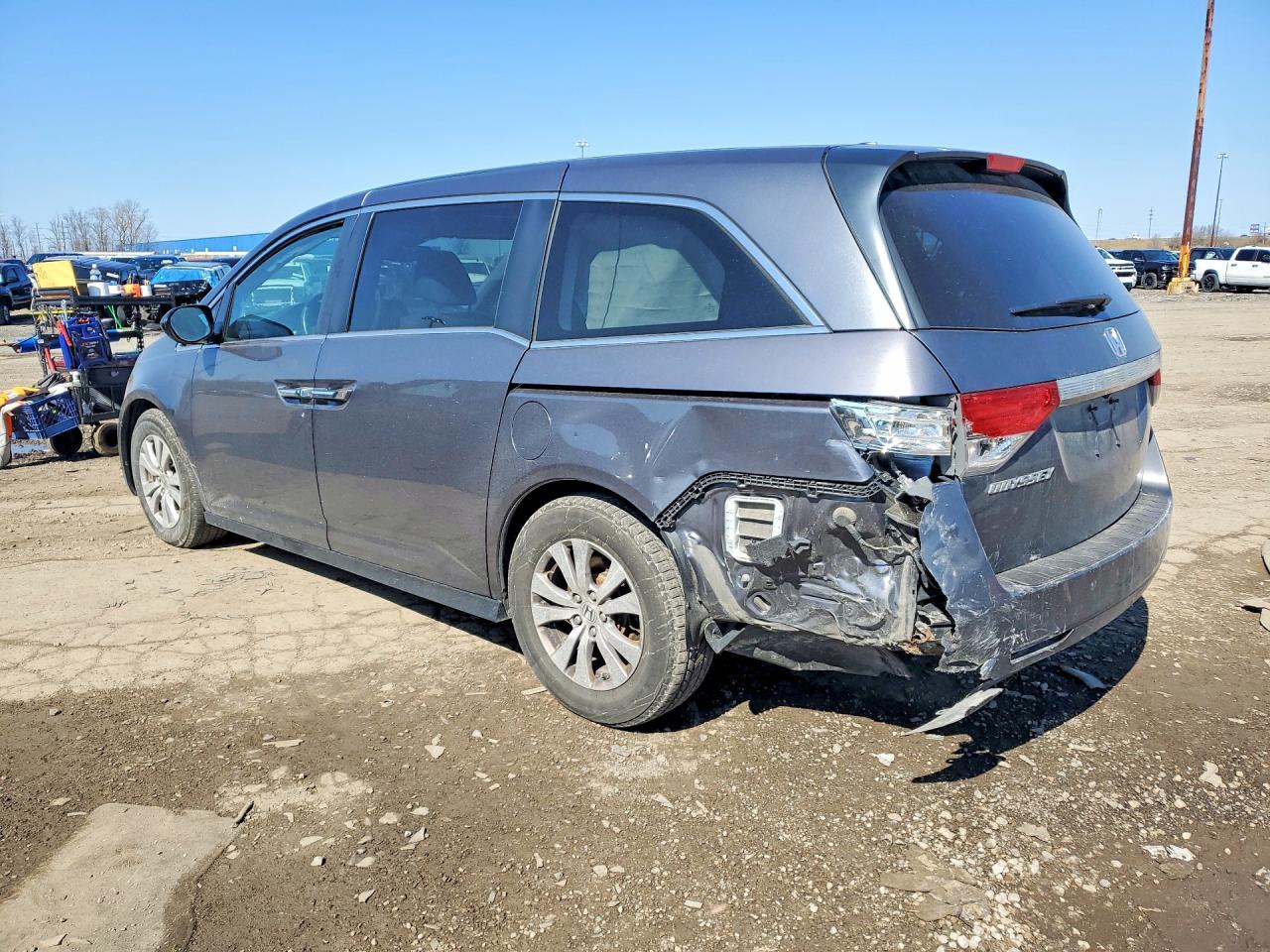 2014 HONDA ODYSSEY EXL photo 3