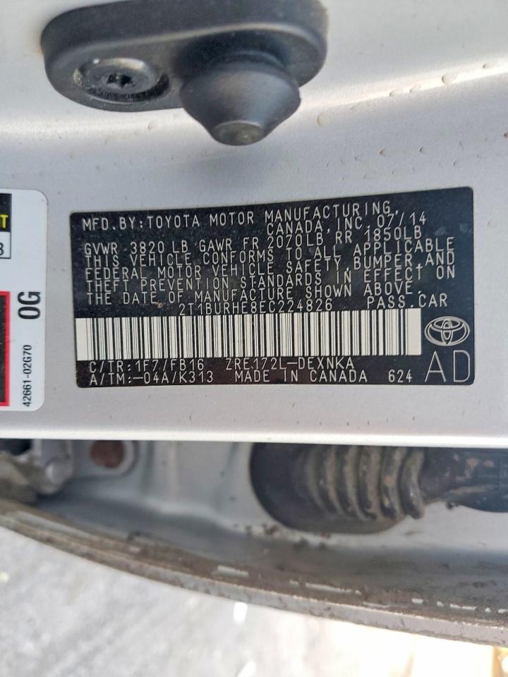 2014 TOYOTA COROLLA LE PLUS photo 12