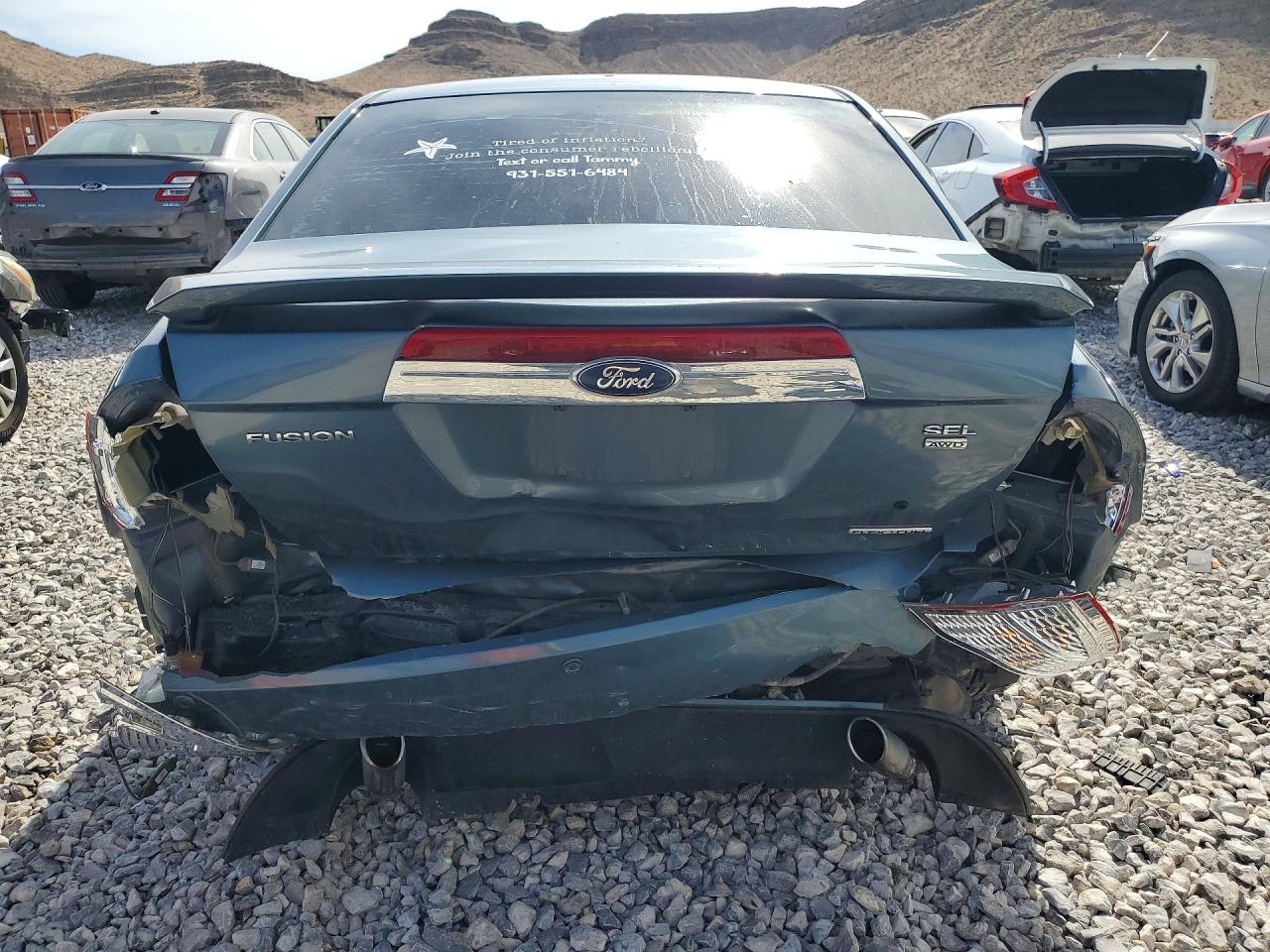 2012 FORD FUSION SEL photo 16