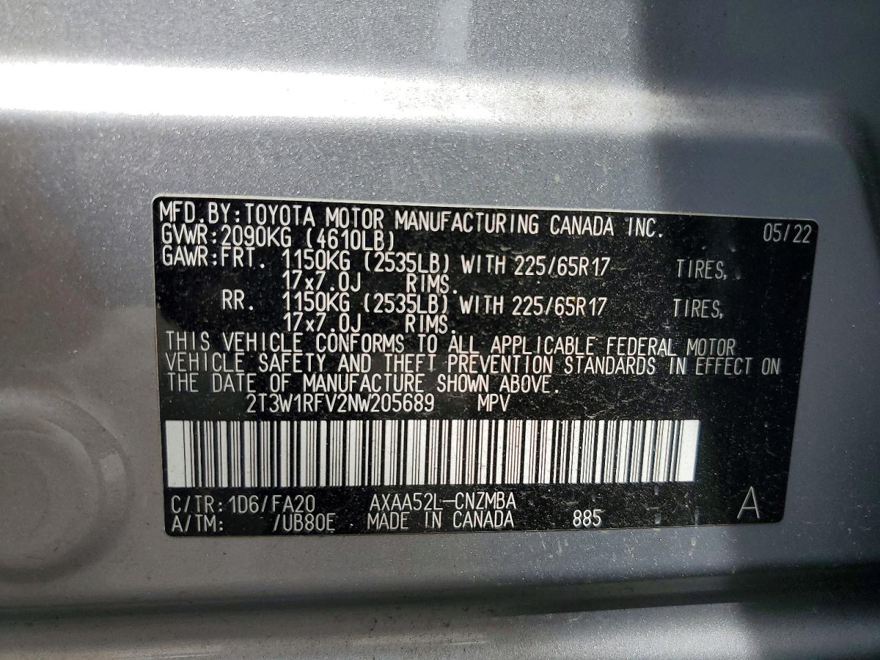 2022 TOYOTA RAV4 XLE photo 27