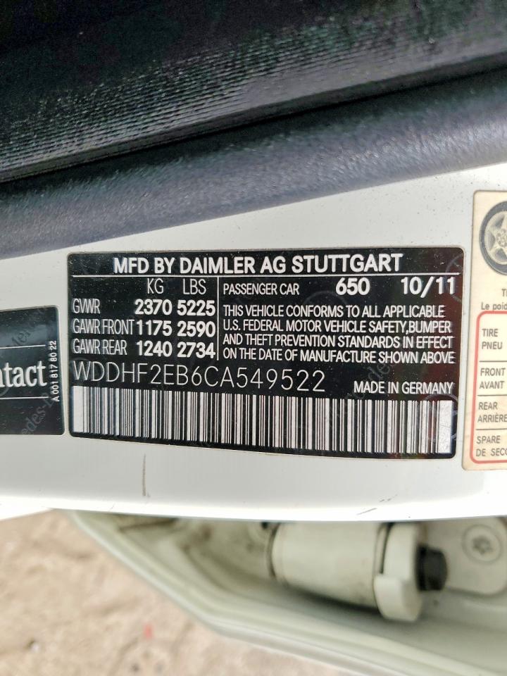 2012 MERCEDES-BENZ E 350 BLUETEC photo 34
