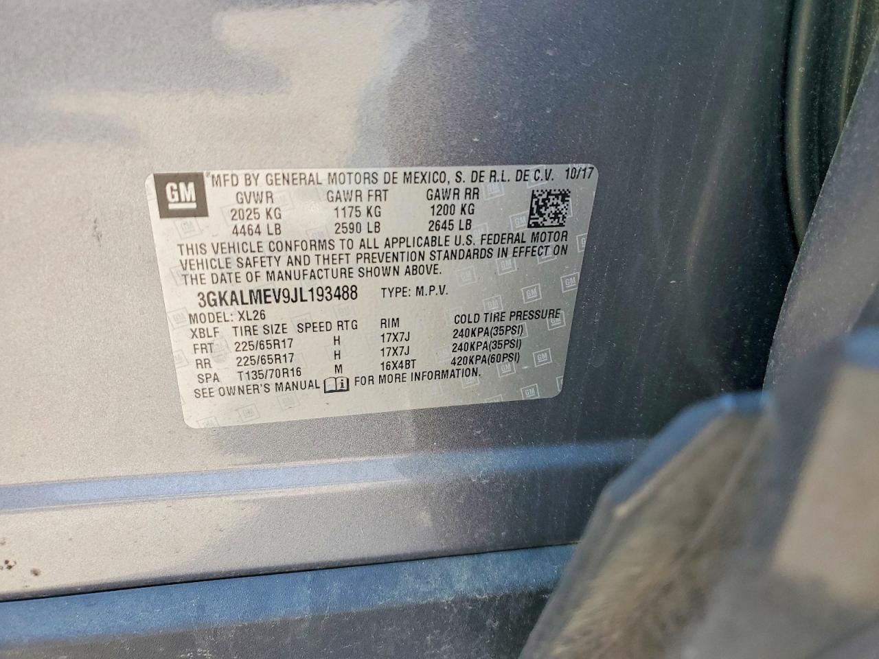 2018 GMC TERRAIN SLE photo 25