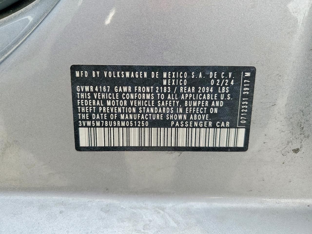 2024 VOLKSWAGEN JETTA S photo 23