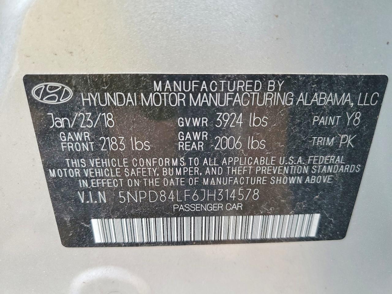 2018 HYUNDAI ELANTRA SEL photo 23
