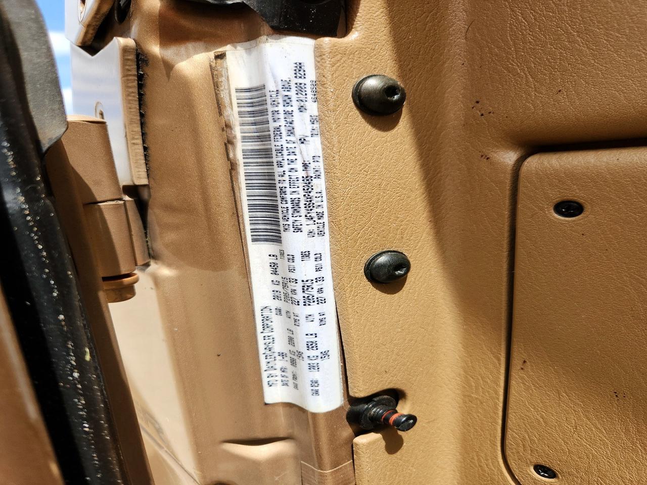 1999 JEEP WRANGLER / TJ SAHARA photo 37