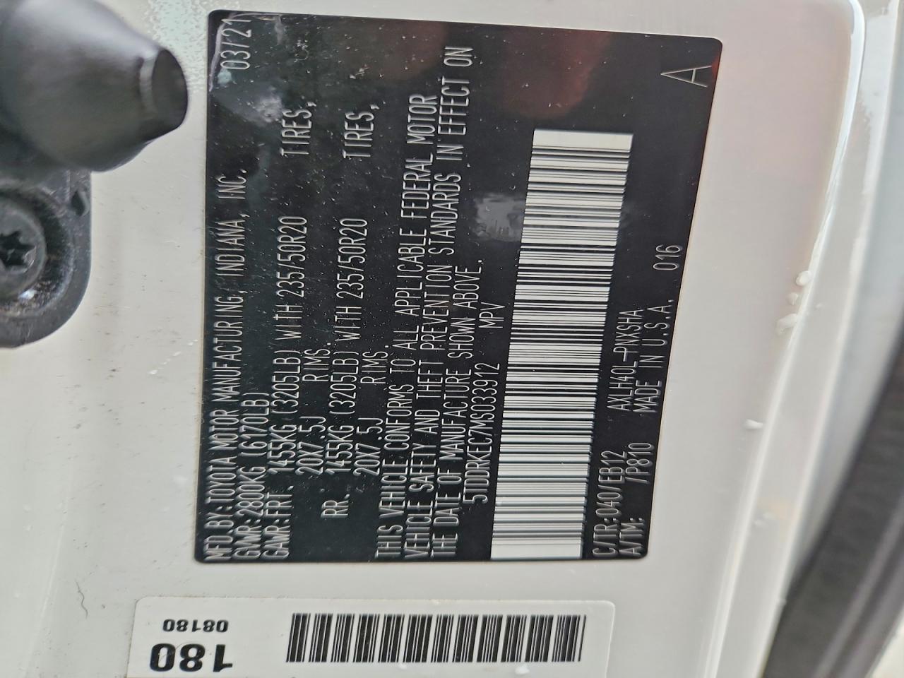2021 TOYOTA SIENNA XSE 7-PASSENGER photo 27