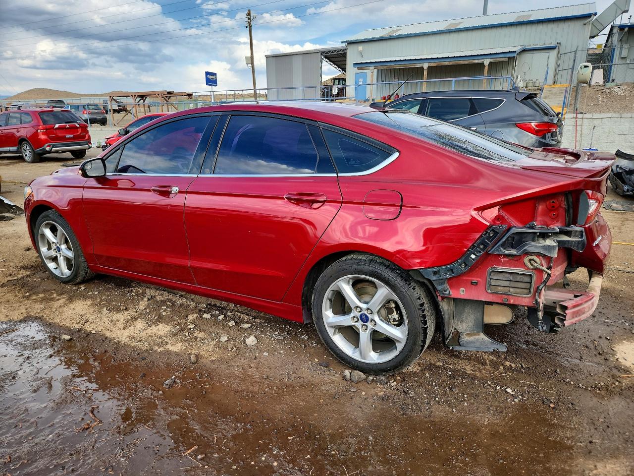 2014 FORD FUSION SE photo 4