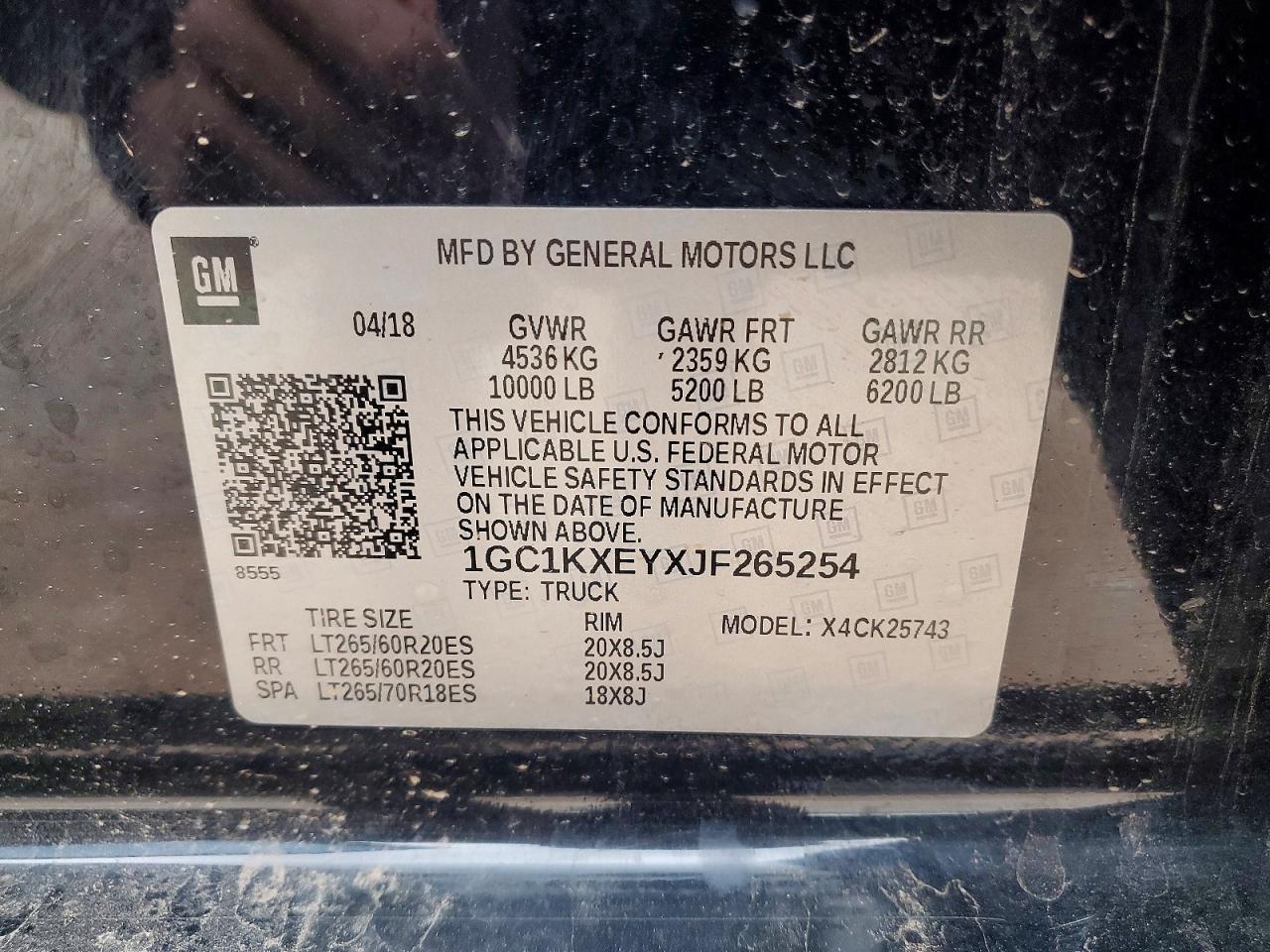 2018 CHEVROLET SILVERADO K2500 HIGH COUNTRY photo 12