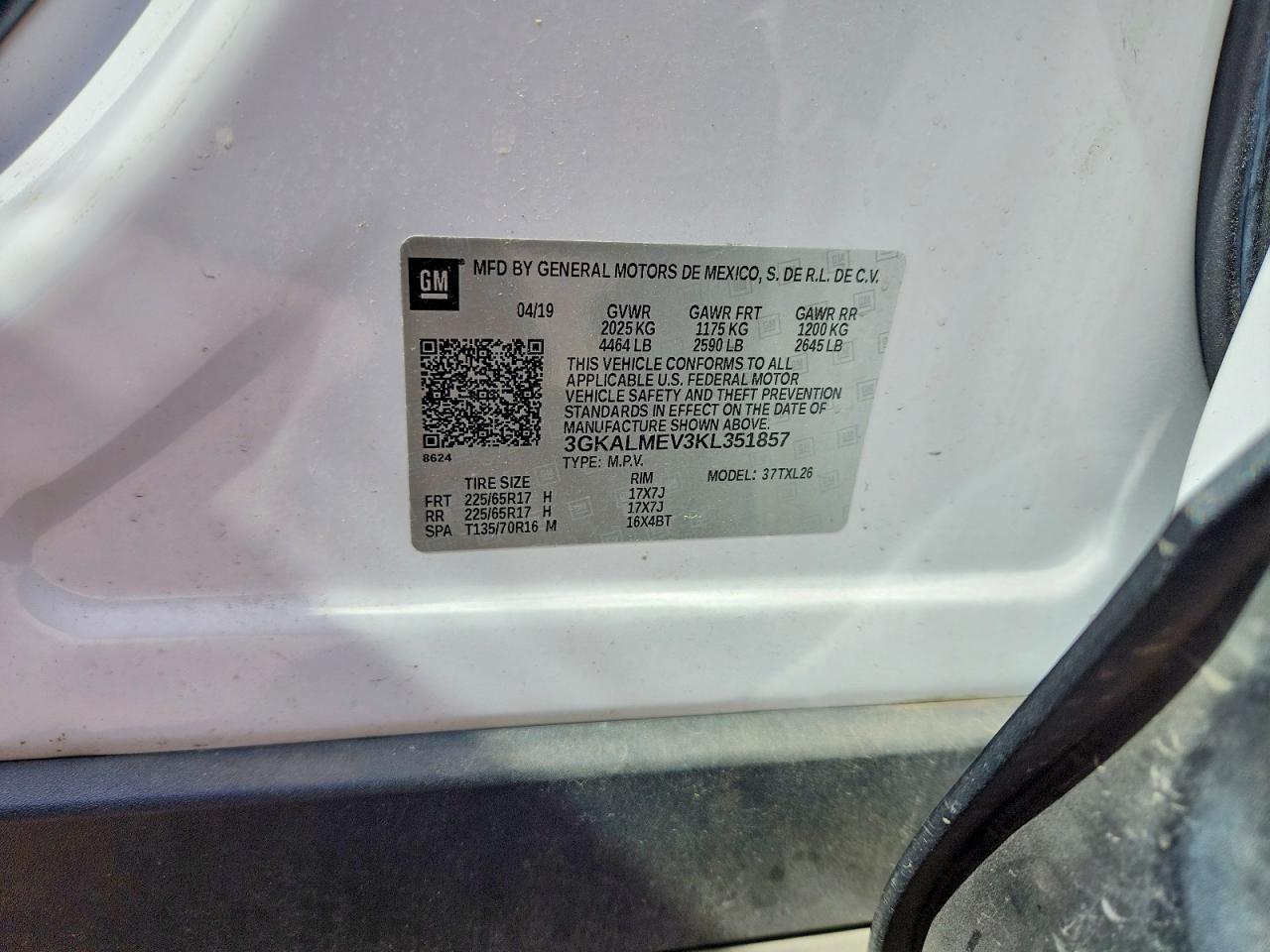 2019 GMC TERRAIN SLE photo 25