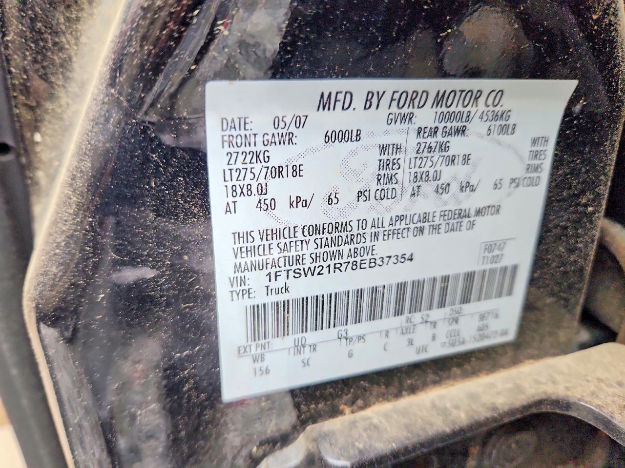 2008 FORD F250 SUPER DUTY photo 37