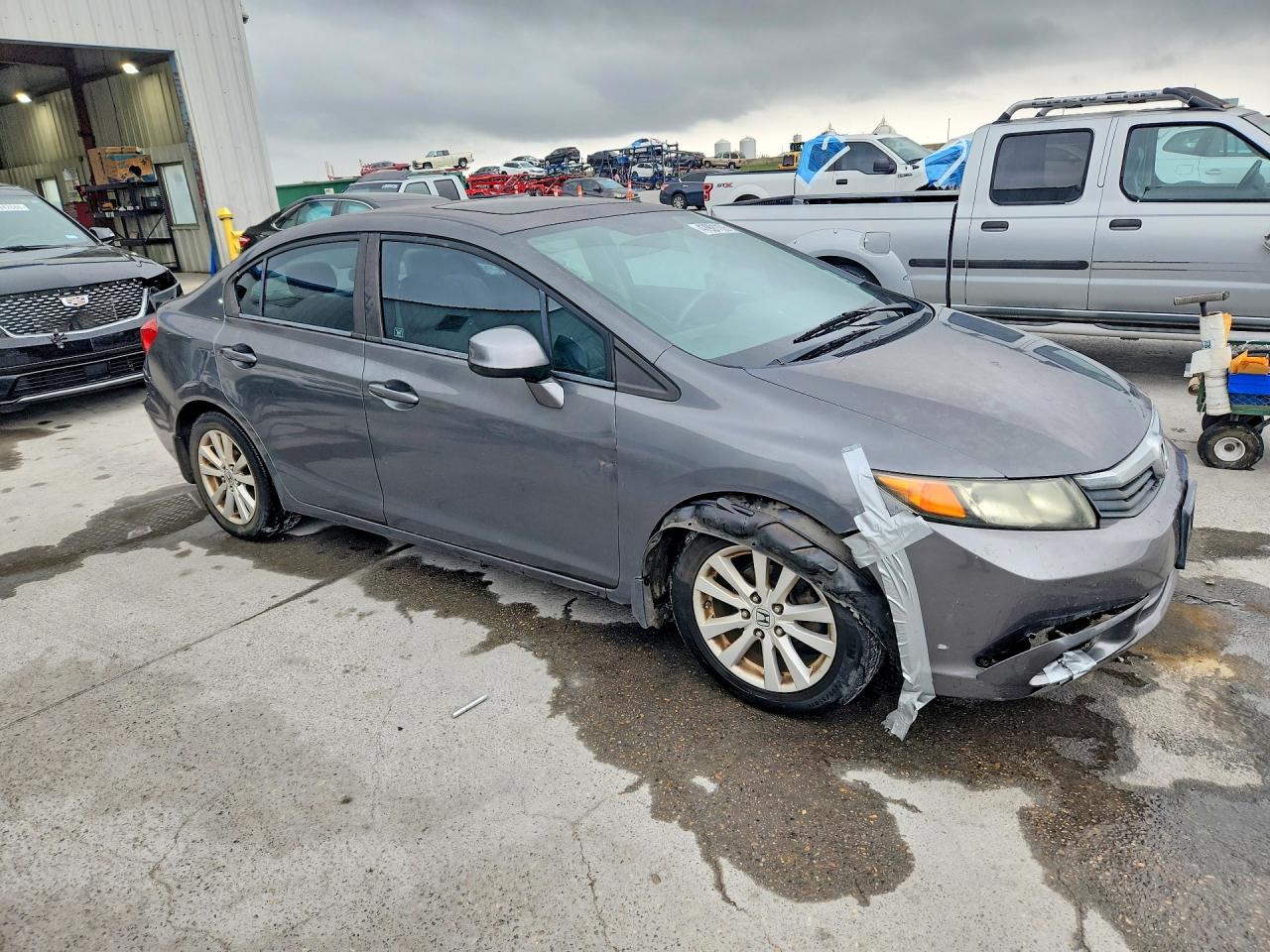 2012 HONDA CIVIC EXL photo 7