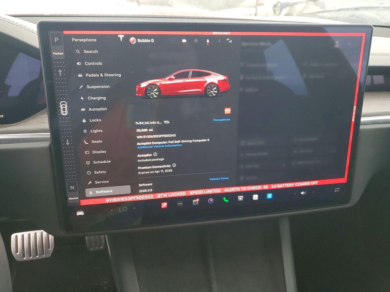 2023 TESLA MODEL S photo 17