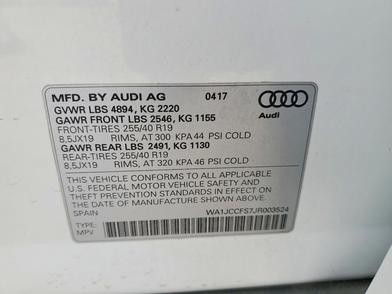 2018 AUDI Q3 PREMIUM PLUS photo 23