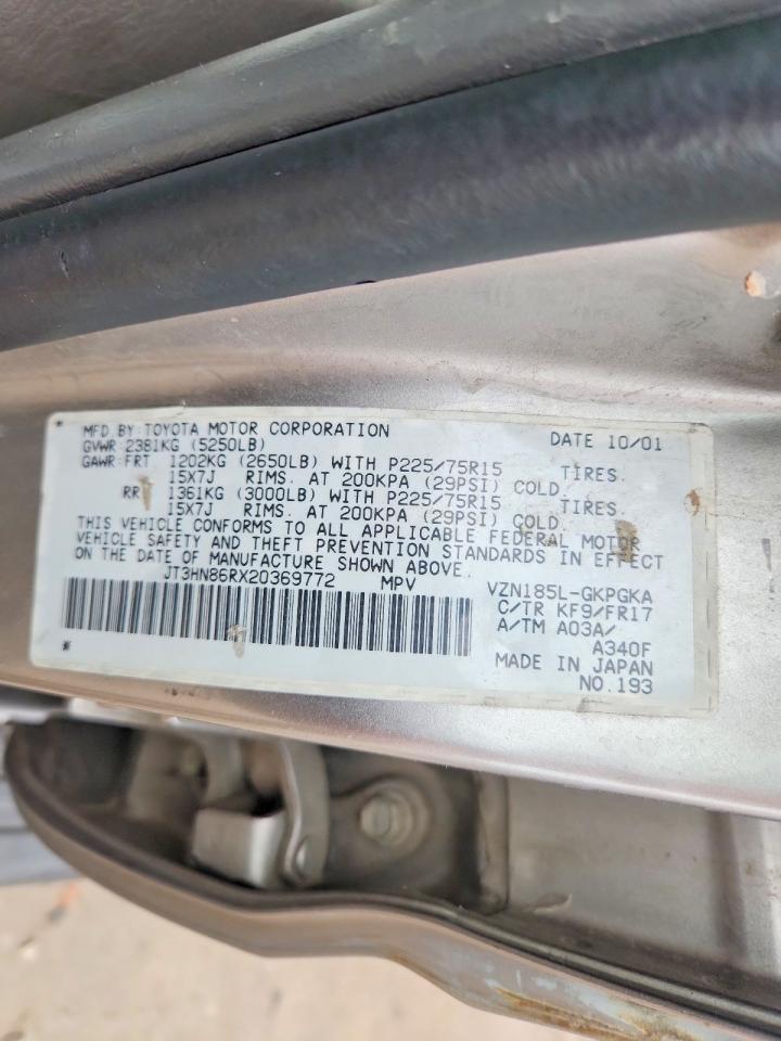 2002 TOYOTA 4RUNNER SR5 photo 14