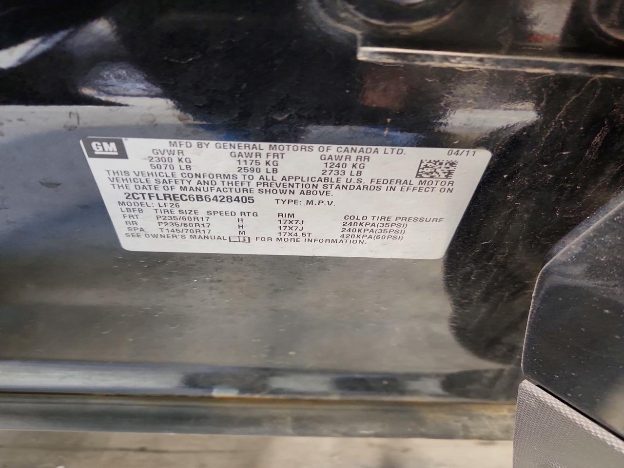 2011 GMC TERRAIN SLE photo 25