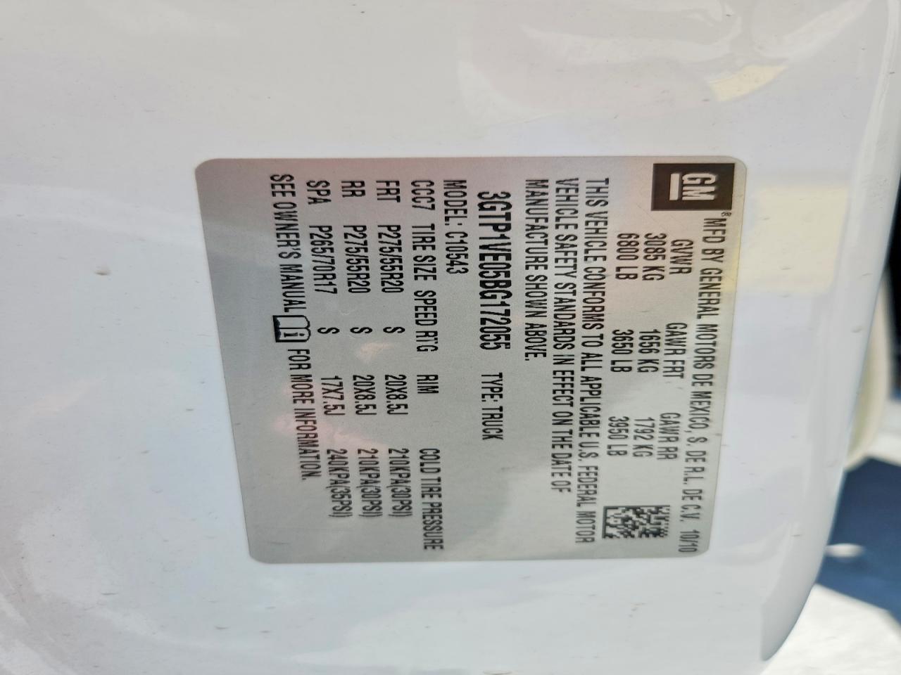 2011 GMC SIERRA C1500 SLE photo 23