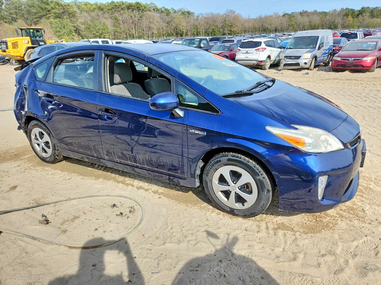 2015 TOYOTA PRIUS THREE photo 7