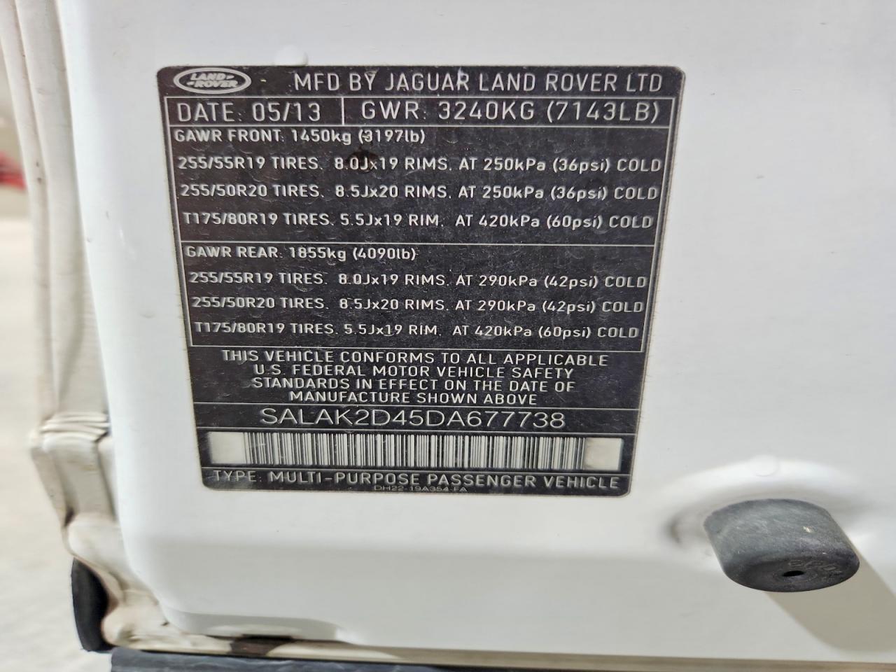 2013 LAND ROVER LR4 HSE LUXURY photo 13