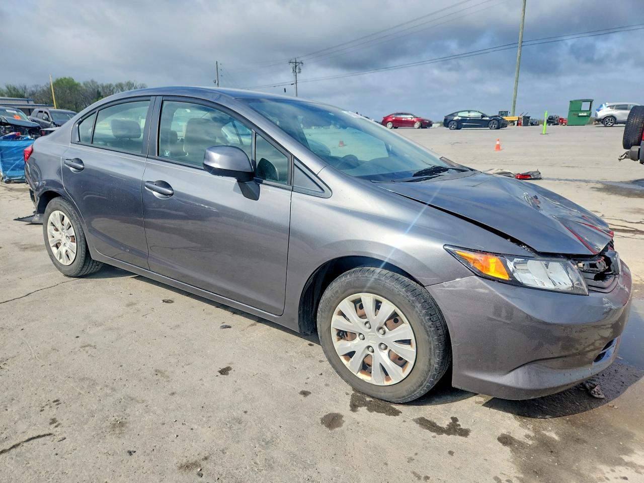 2012 HONDA CIVIC LX photo 7