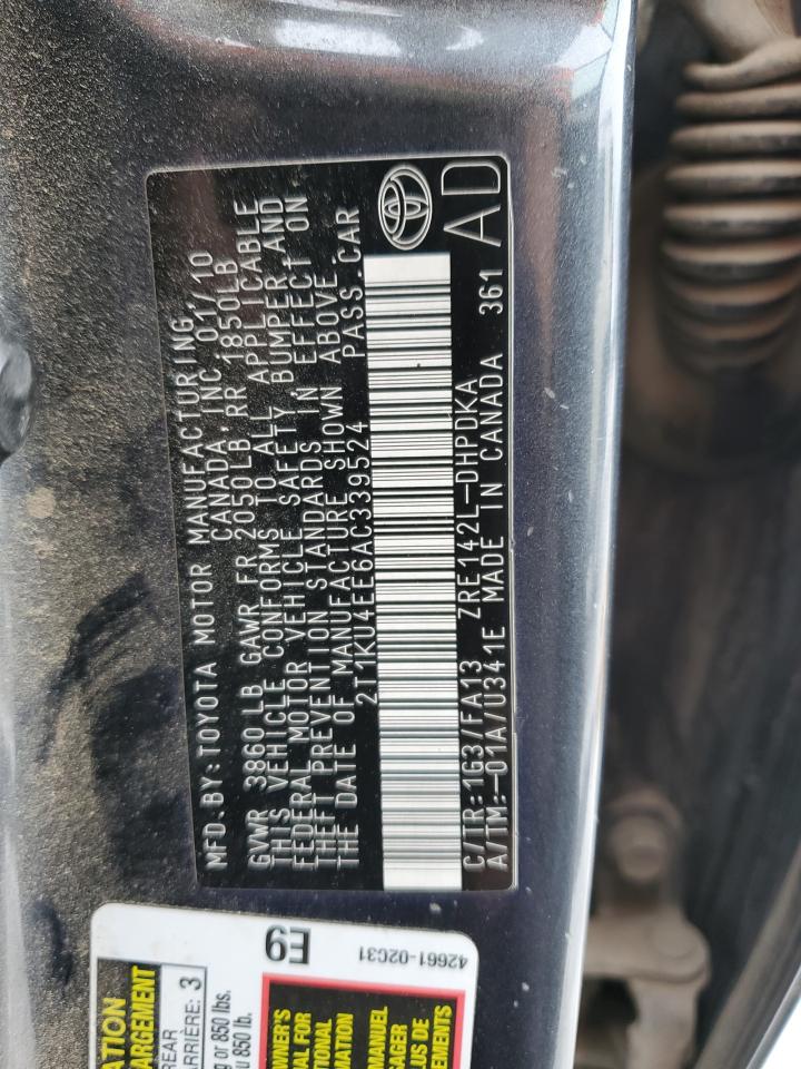 2010 TOYOTA COROLLA MATRIX photo 40