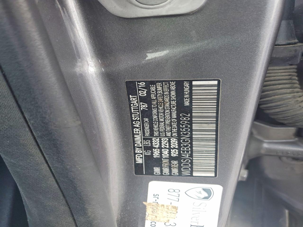 2016 MERCEDES-BENZ CLA 250 photo 23