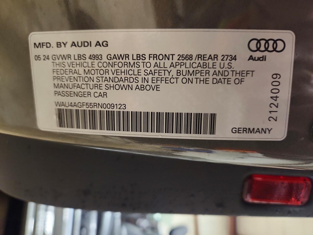 2024 AUDI A5 PREMIUM PLUS 45 photo 25