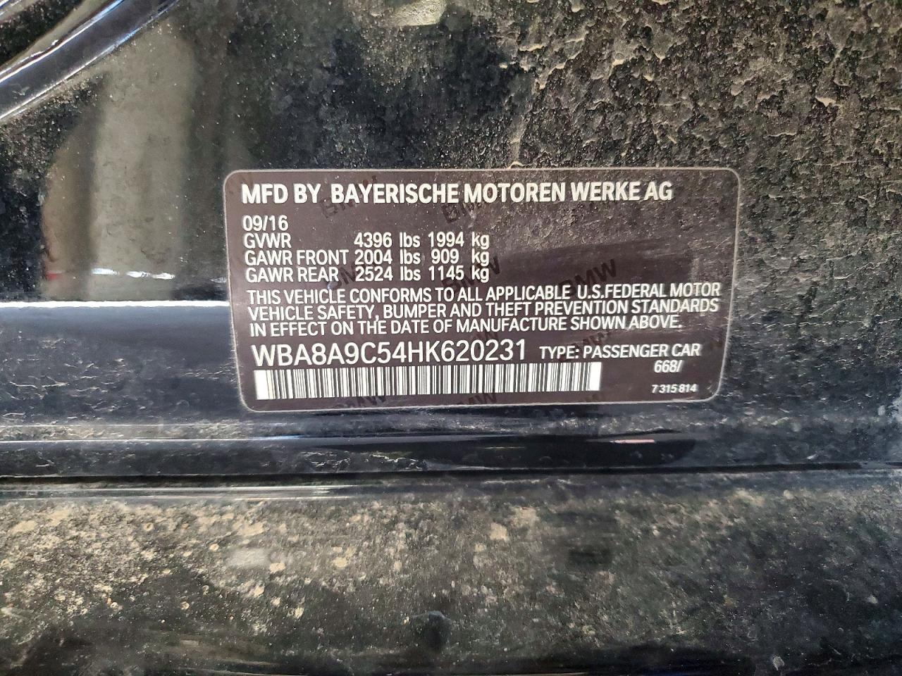 2017 BMW 320 I photo 12