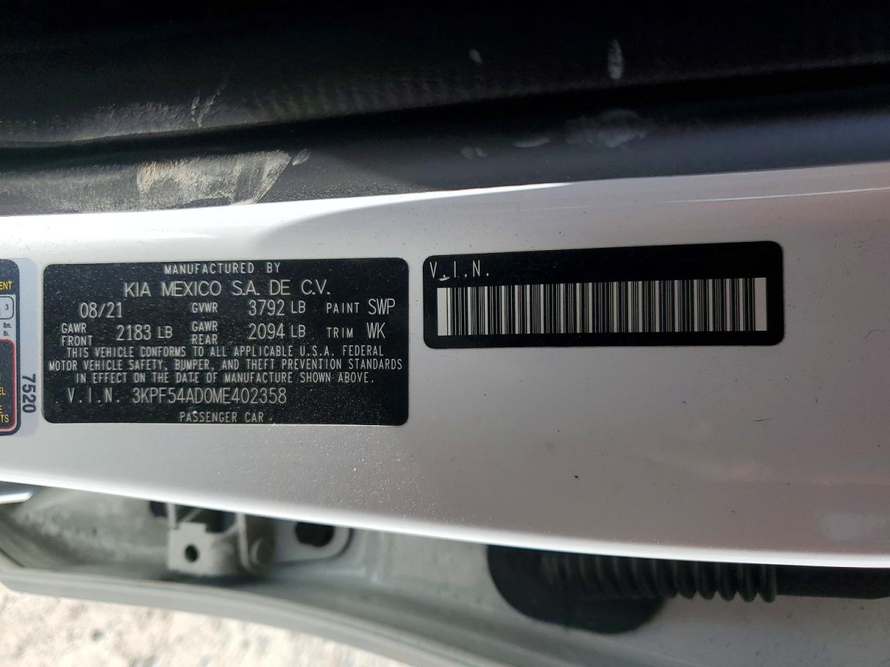 2021 KIA FORTE EX photo 34