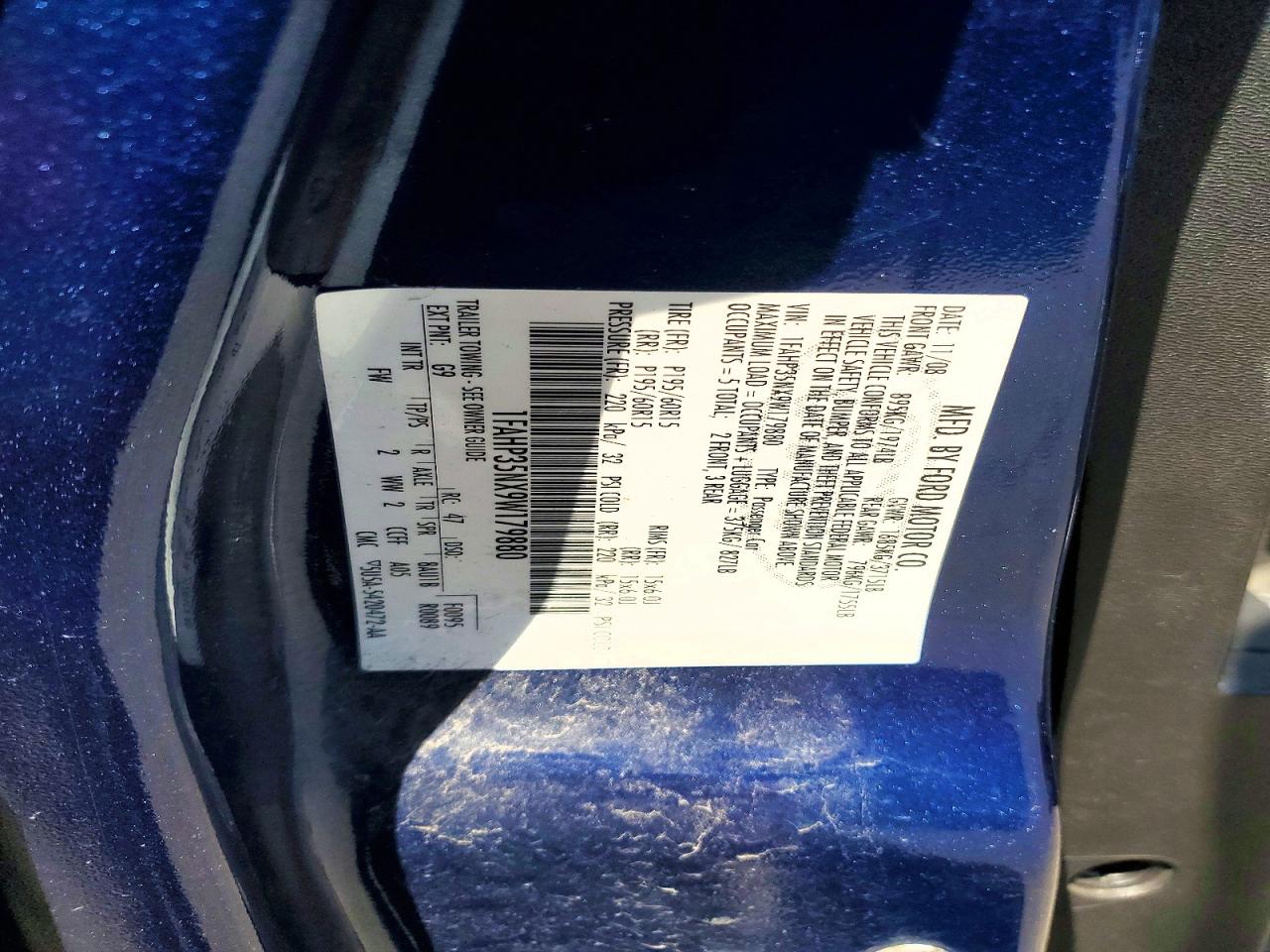 2009 FORD FOCUS SE photo 12