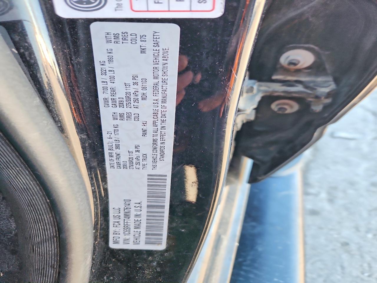 2021 RAM 1500 BIG HORN photo 34