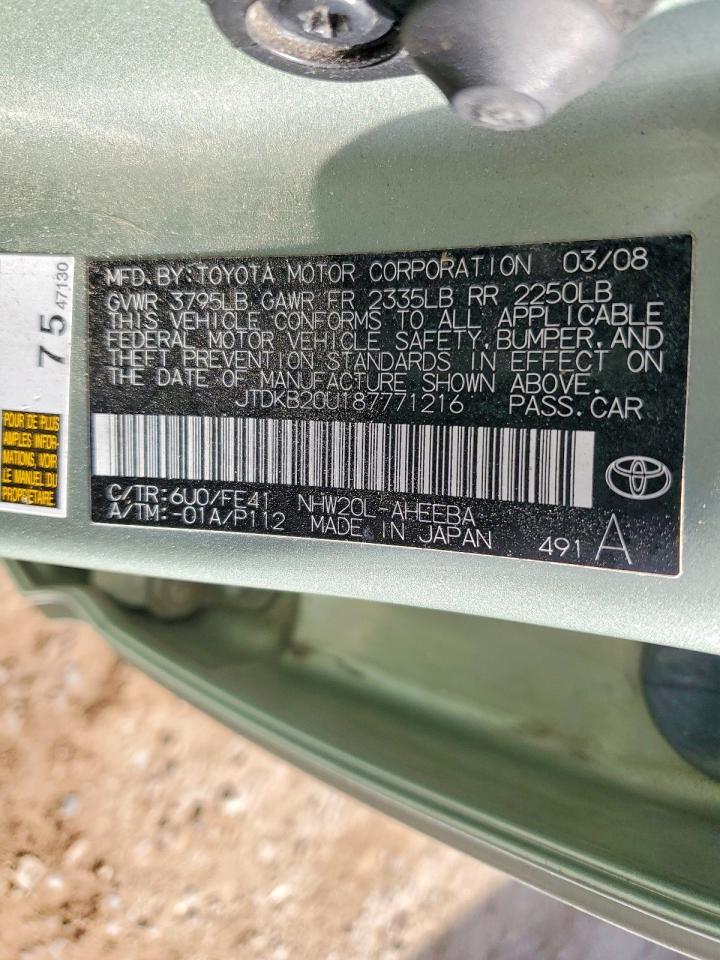 2008 TOYOTA PRIUS BASE photo 23