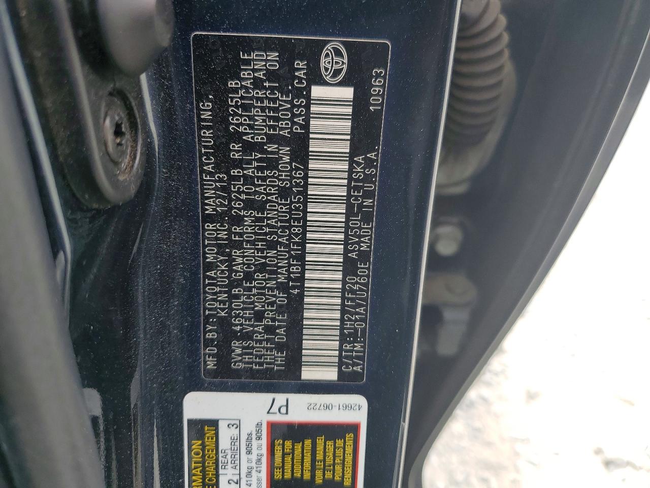 2014 TOYOTA CAMRY SE photo 23