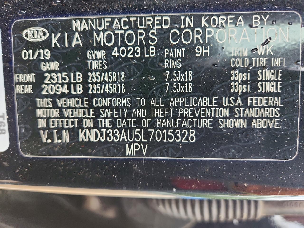 2020 KIA SOUL EX photo 37