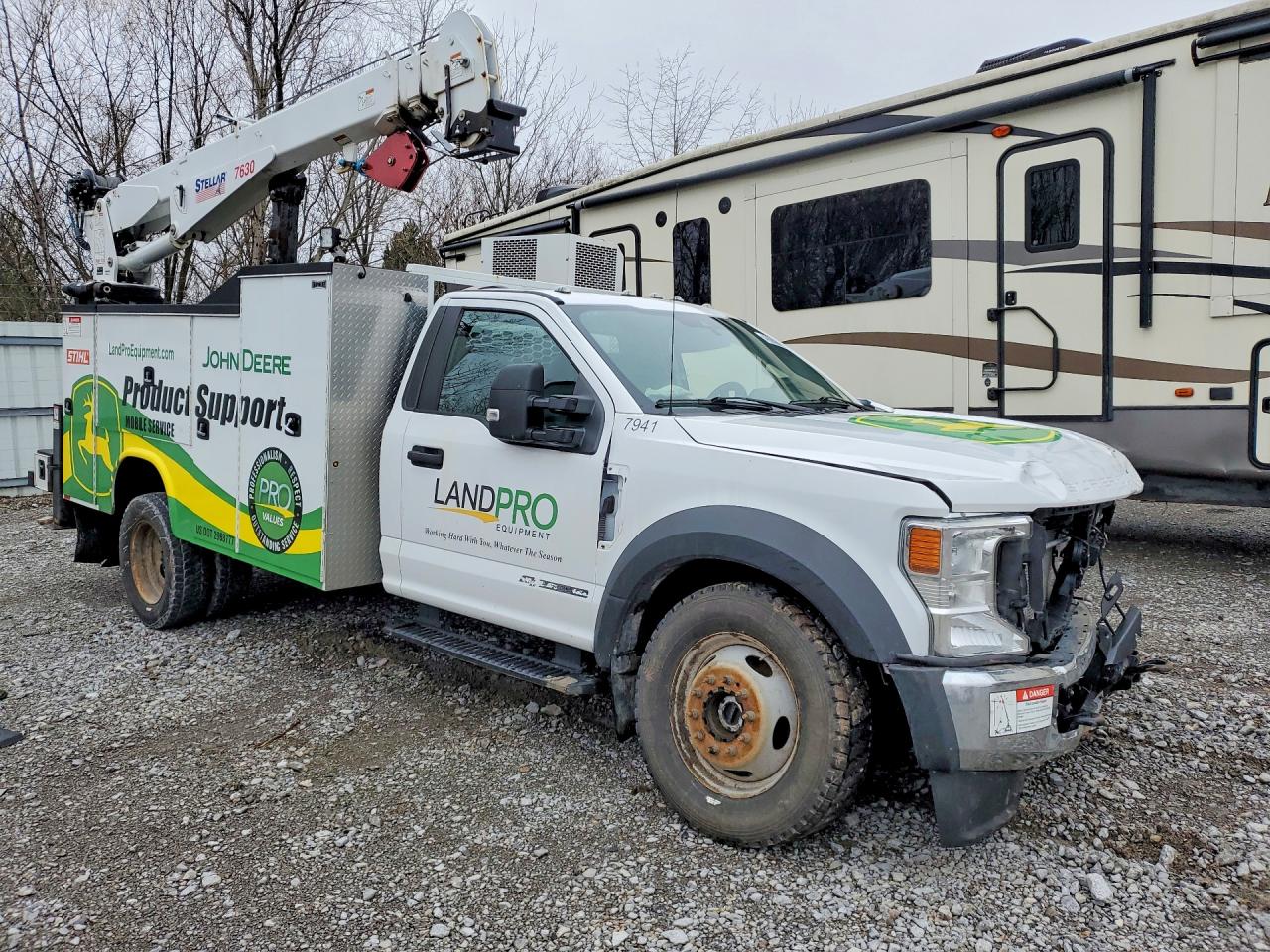 2021 FORD F550 SUPER DUTY UTILITY / SERVICE TRUCK photo 4