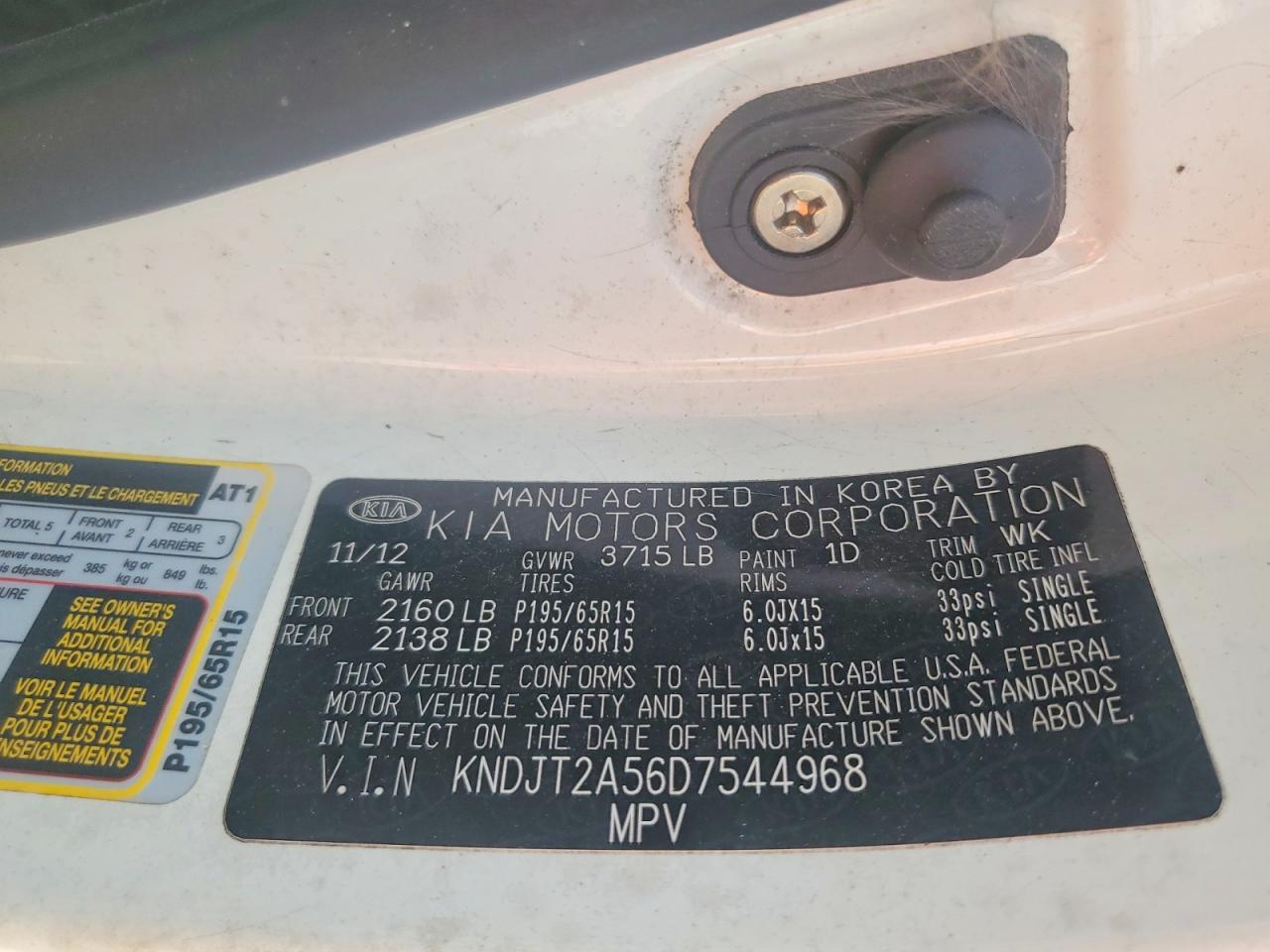 2013 KIA SOUL BASE photo 25