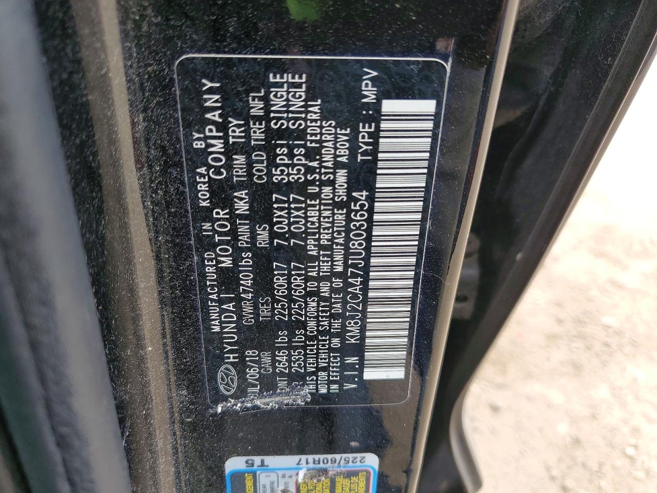 2018 HYUNDAI TUCSON SE photo 37