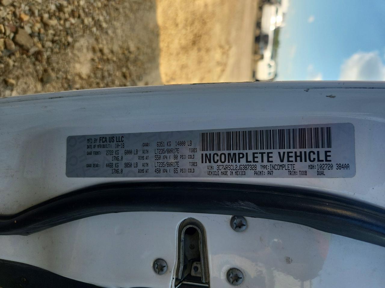 2018 RAM 3500 UTILITY / SERVICE TRUCK photo 23