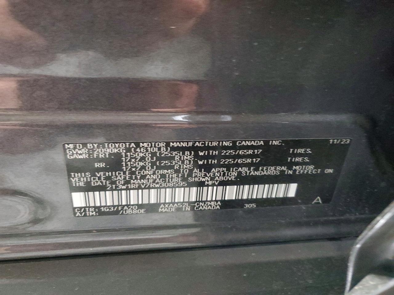2024 TOYOTA RAV4 XLE photo 13