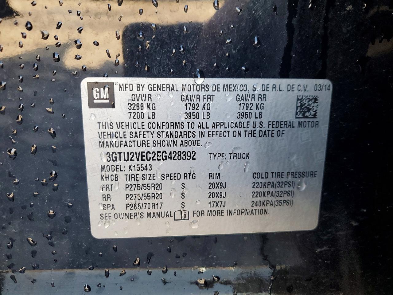 2014 GMC SIERRA K1500 SLT photo 37