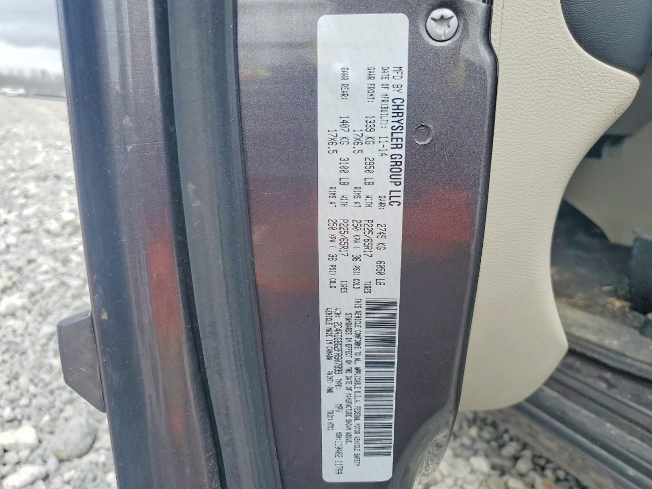 2015 DODGE GRAND CARAVAN SE photo 27