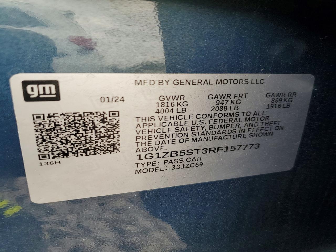 2024 CHEVROLET MALIBU LS photo 23
