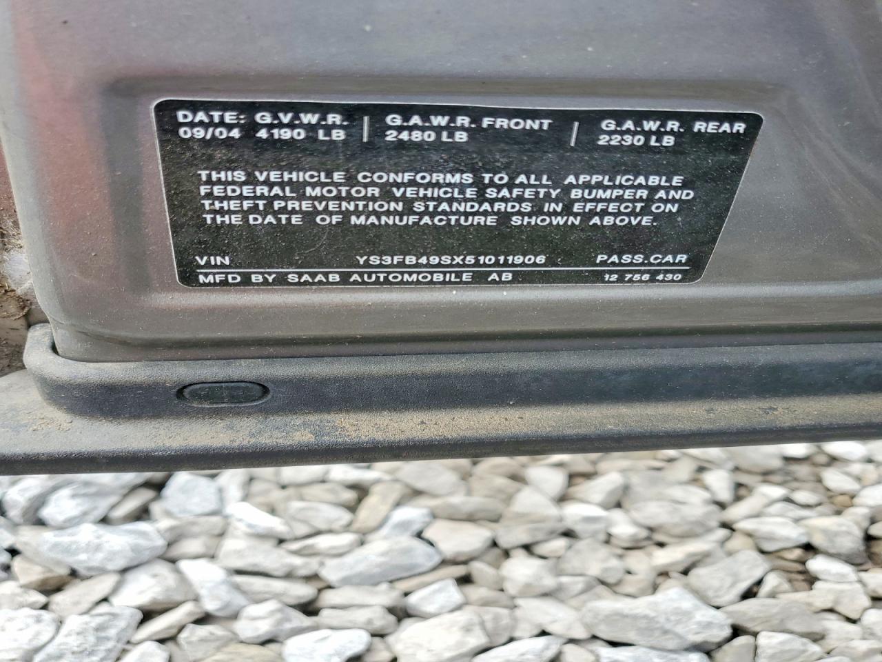 2005 SAAB 9-3 LINEAR photo 23