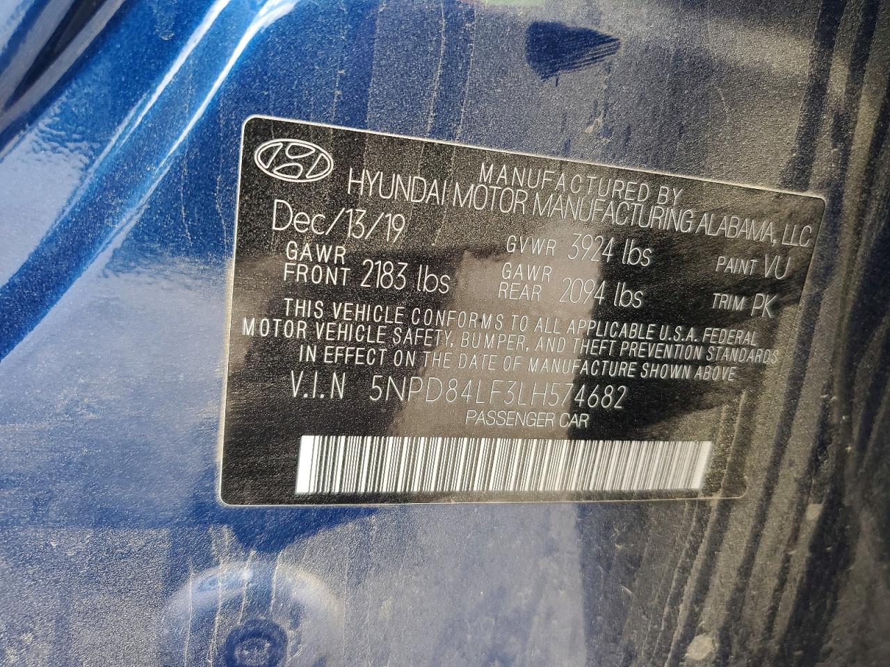 2020 HYUNDAI ELANTRA photo 34