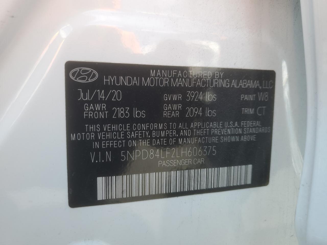 2020 HYUNDAI ELANTRA SEL photo 13