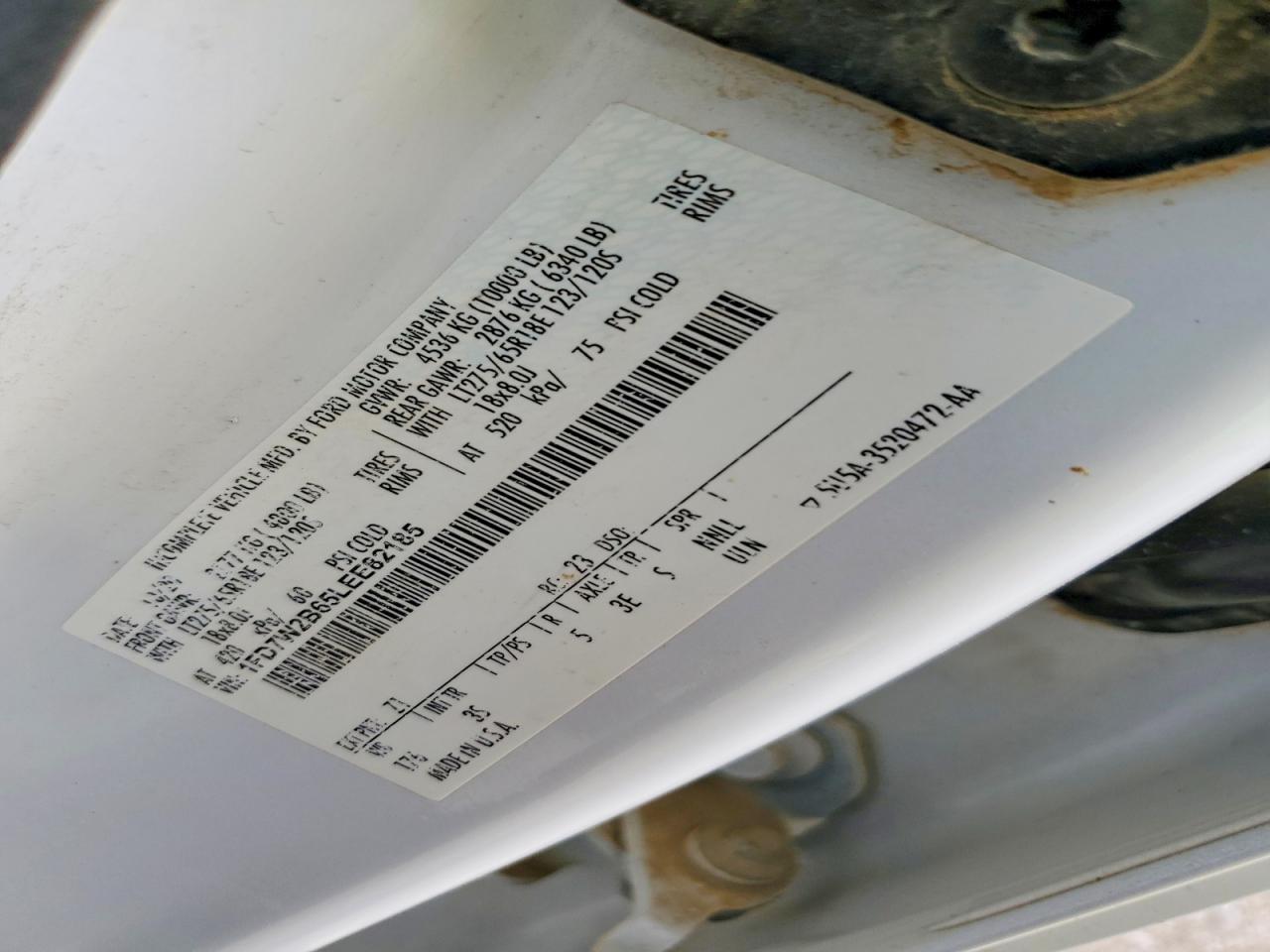 2020 FORD F250 UTILITY / SERVICE TRUCK photo 34